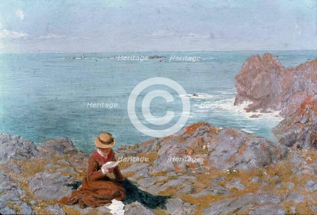 A Sunny Day in Winter, c1878. Creator: Allan James Hook.