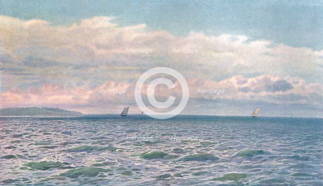 'A Sunny Day in the Solent', (c1900). Creator: Unknown.