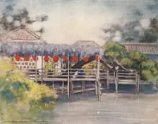 A Sunny Garden c1887, (1901). Artist: Mortimer L Menpes
