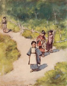 A Sunny Stroll c1887, (1901). Artist: Mortimer L Menpes