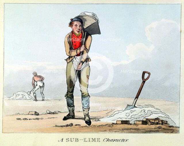 'A Sub-Lime Character', early 19th century. Artist: Unknown