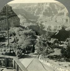 A Sublime Spectacle - Across the Canyon from El Tovar on South Rim, Grand Canyon Nat. Park c1930s Creator: Unknown