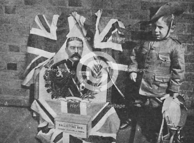 'A successful collector: Master Dilistone, aged four', 1900. Artist: Unknown.