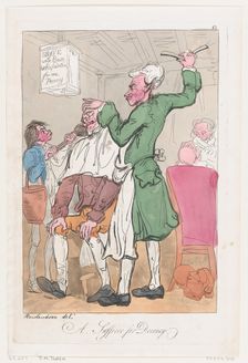 A Sufferer for Decency , June 20, 1789., June 20, 1789. Creator: Thomas Rowlandson