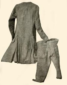 A suit of velvet, worn by Robert Livingston of Clermont Manor, New York c1740, (1937). Creator: Unknown