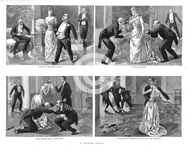 ''A Supper Extra', 1890. Creator: Unknown.