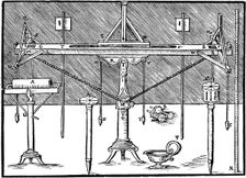 A surveyor's level, 1547. Creator: Unknown