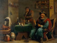 A surgeon who has extracted a tooth, c1680s. Creator: Teniers, David, 1610-1690 (After)