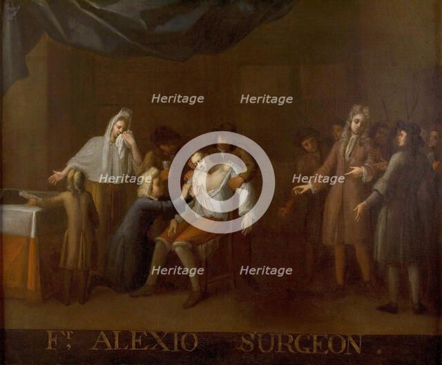 A surgical operation, between 1730 and 1739?. Creator: Egbert van Heemskerk III.