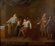 A surgical operation, between 1730 and 1739?. Creator: Egbert van Heemskerk III