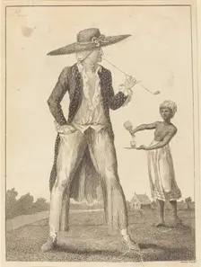 A Surinam Planter in his Morning Dress, 1793. Creator: William Blake