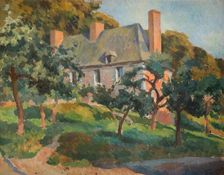 A Surrey House, 1927-28. Creator: Roger Fry
