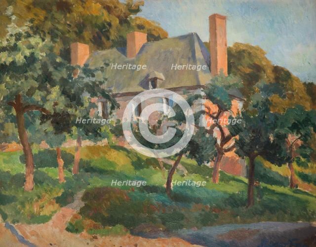 A Surrey House, 1927-28. Creator: Roger Fry.