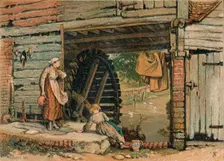 A Surrey Water-Mill mid-late 19th century. Creator: Unknown