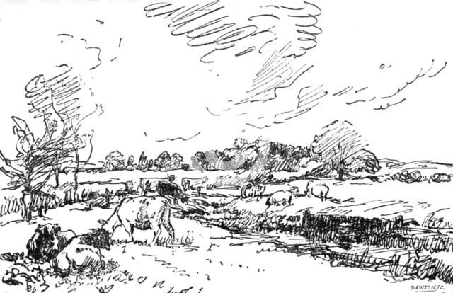 A Sussex Pastoral by Mark Fisher.:...Institute of Painters in Oil Colours, 1883. Creator: Unknown.