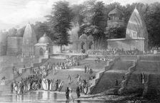 A Suttee 1845. Creator: D Roberts