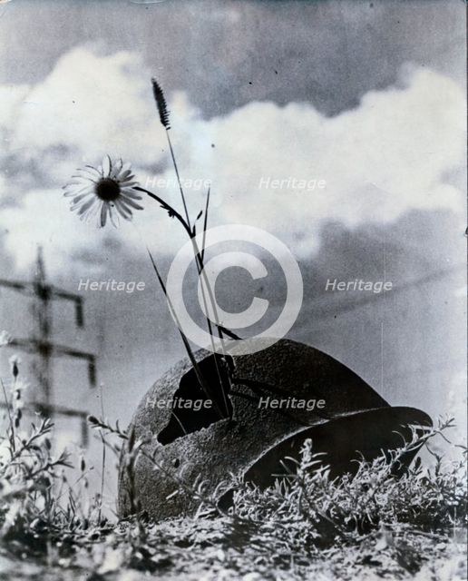A symbol of those that fall during war, c1945. Creator: Unknown.
