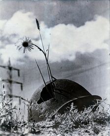 A symbol of those that fall during war, c1945. Creator: Unknown