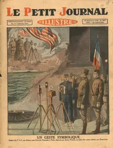 A symbolic gesture, 1930. Creator: Unknown