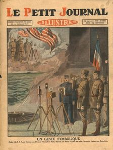 A symbolic gesture, 1930. Creator: Unknown