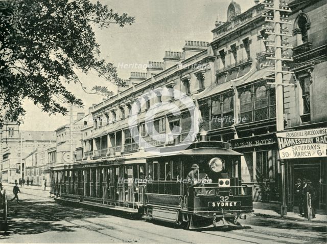 'A Sydney Steam Tram', 1901. Creator: Unknown.