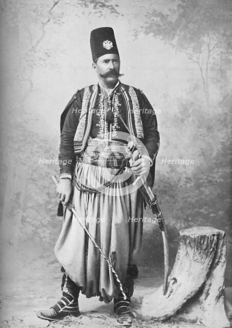 A Syrian in his full costume, 1902. Artist: TR Dumas & Son.
