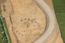 A14 Cambridge to Huntingdon road improvement scheme, Cambridgeshire, 2018. Creator: Historic England