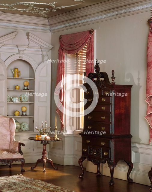 A16: Pennsylvania Drawing Room, 1761, United States, c. 1940. Creator: Narcissa Niblack Thorne.