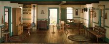 A18: Shaker Living Room, c. 1800, United States, c. 1940. Creator: Narcissa Niblack Thorne