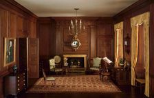 A25: Virginia Drawing Room, 1755, United States, c. 1940. Creator: Narcissa Niblack Thorne