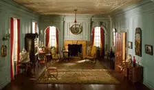 A23: Virginia Drawing Room, 1754, United States, c. 1940. Creator: Narcissa Niblack Thorne