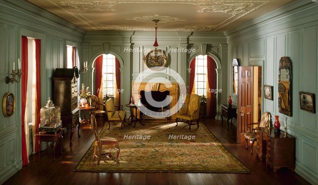 A23: Virginia Drawing Room, 1754, United States, c. 1940. Creator: Narcissa Niblack Thorne.
