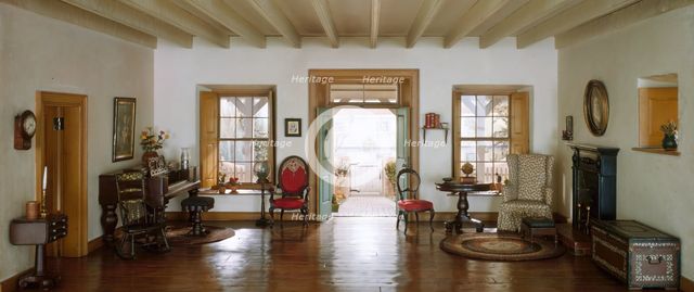 A36: California Living Room, 1850-1875, United States, c. 1940. Creator: Narcissa Niblack Thorne.