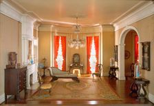A32: Louisiana Bedroom, 1800-50, United States, c. 1940. Creator: Narcissa Niblack Thorne