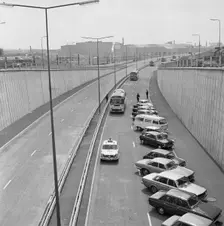 A500, Newcastle-under-Lyme, Staffordshire, 27/06/1973. Creator: John Laing plc