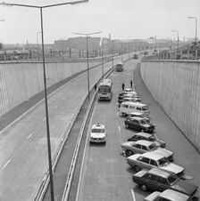 A500, Newcastle-under-Lyme, Staffordshire, 27/06/1973. Creator: John Laing plc