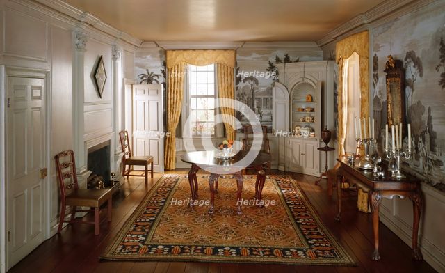 A6: New Hampshire Dining Room, 1760, United States, c. 1940. Creator: Narcissa Niblack Thorne.