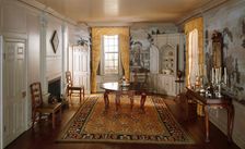 A6: New Hampshire Dining Room, 1760, United States, c. 1940. Creator: Narcissa Niblack Thorne