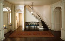 A7: New Hampshire Entrance Hall, 1799, United States, c. 1940. Creator: Narcissa Niblack Thorne