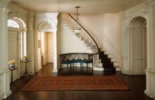 A7: New Hampshire Entrance Hall, 1799, United States, c. 1940. Creator: Narcissa Niblack Thorne