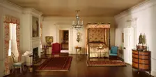A8: Massachusetts Bedroom, c. 1801, United States, c. 1940. Creator: Narcissa Niblack Thorne