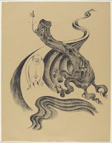 Am Wegende (End of the Road), 1920. Creator: Heinrich Hoerle