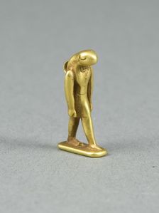 Amulet of Nehebkau, Egypt, Late Period, Dynasty 26-30 (664-332 BCE). Creator: Unknown
