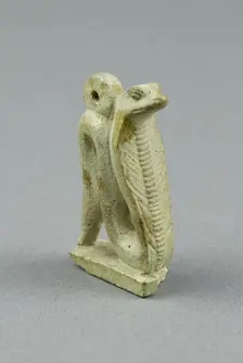 Amulet of a Cobra, Egypt, Third Intermediate Period, Dynasty 21-25 (1070-656 BCE). Creator: Unknown
