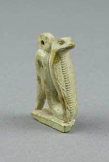 Amulet of a Cobra, Egypt, Third Intermediate Period, Dynasty 21-25 (1070-656 BCE). Creator: Unknown