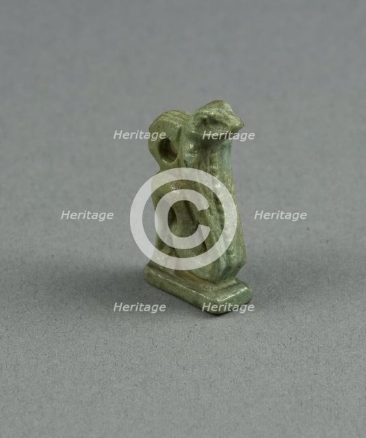 Amulet of a Cobra, Egypt, Third Intermediate Period, Dynasty 21-25 (1070-656 BCE). Creator: Unknown.