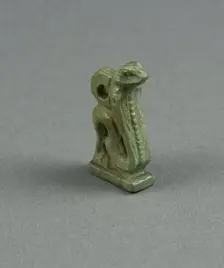 Amulet of a Cobra, Egypt, Third Intermediate Period, Dynasty 21-25 (1070-656 BCE). Creator: Unknown