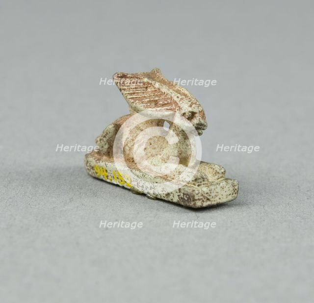 Amulet of a Cape Hare, Egypt, Late Period, Dynasties 26-31 (664-332 BCE). Creator: Unknown.