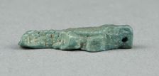 Amulet of a Crocodile, Egypt, Third Intermediate-Late Period (about 1069-332 BCE). Creator: Unknown