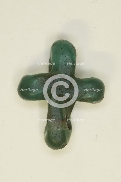 Amulet of a Cross, Byzantine, 4th century or later. Creator: Unknown.